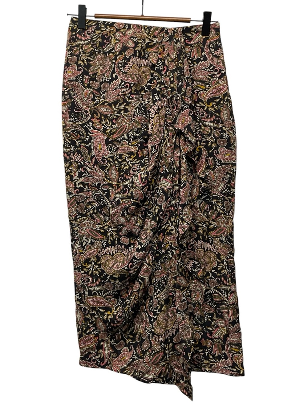 Isabel Marant Etoile Zaine Midi-Skirt Size 34 (XS)100%viscose Bohemian classic